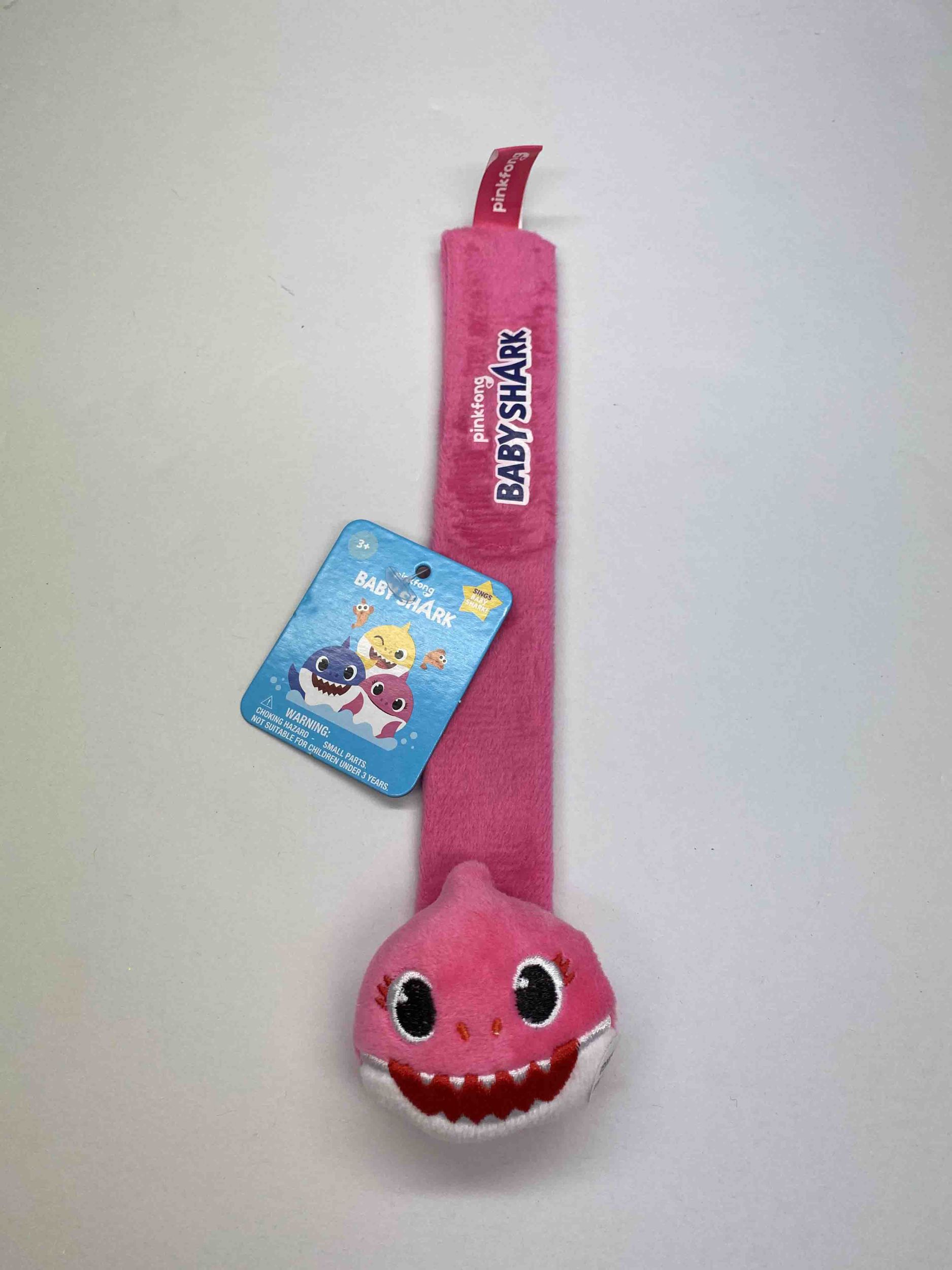 Baby Shark Singing Plush Slap Bracelet Front_Flat