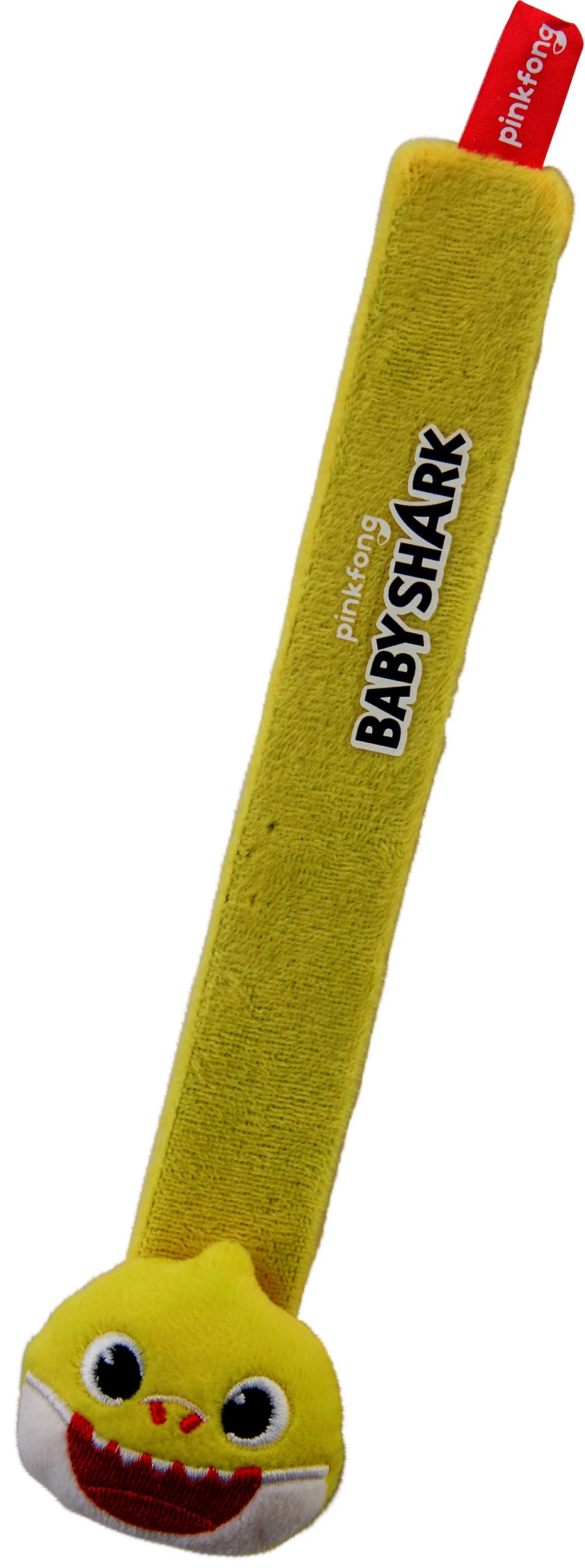 Baby Shark Singing Plush Slap Bracelet Overhead_Flat