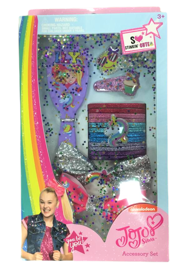 JoJo Siwa Hair Accessory Set, Ages 3+ Party City