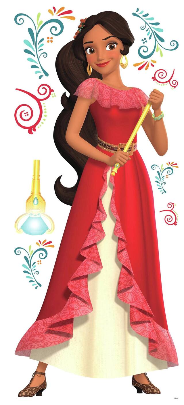 Elena of Avalor Giant Wall Decal Front_Flat