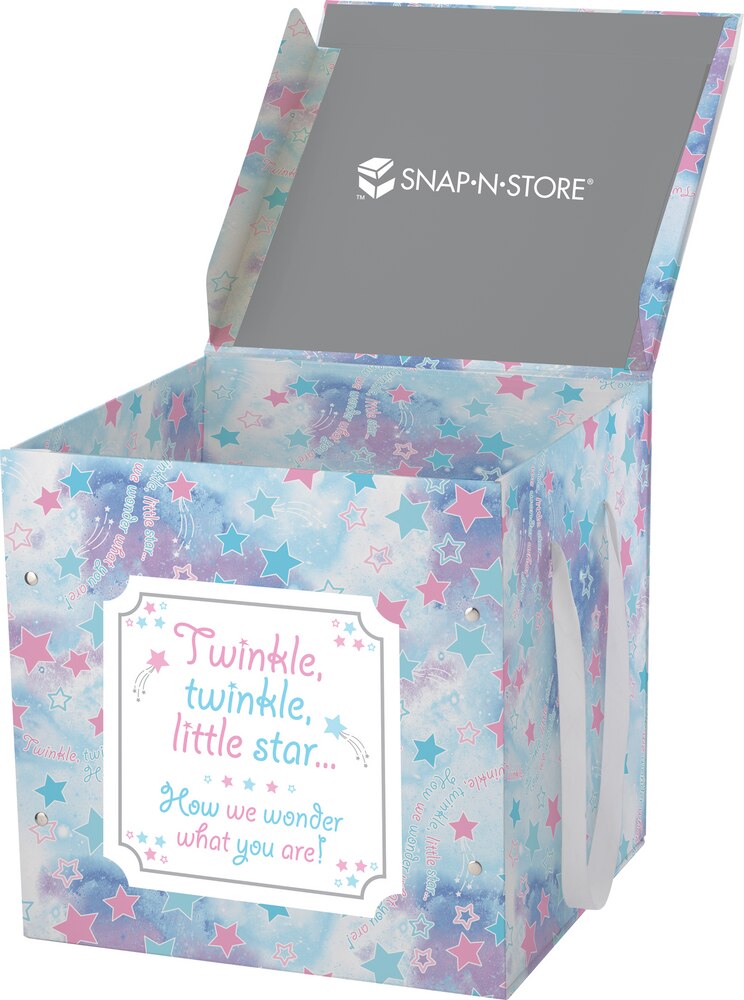 Large Twinkle Twinkle Gender Reveal Box