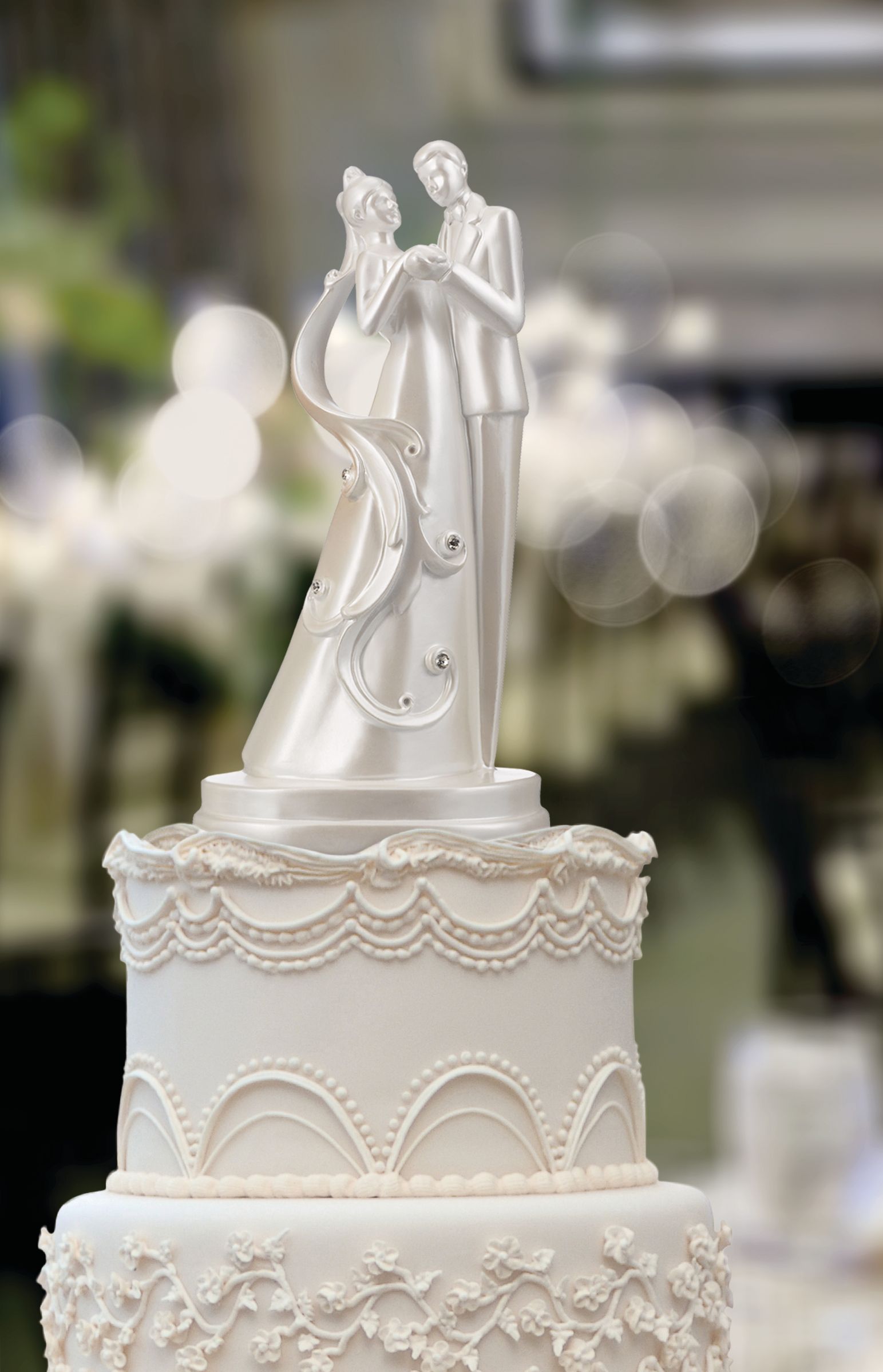 First Dance Wedding Cake Topper Front_Flat