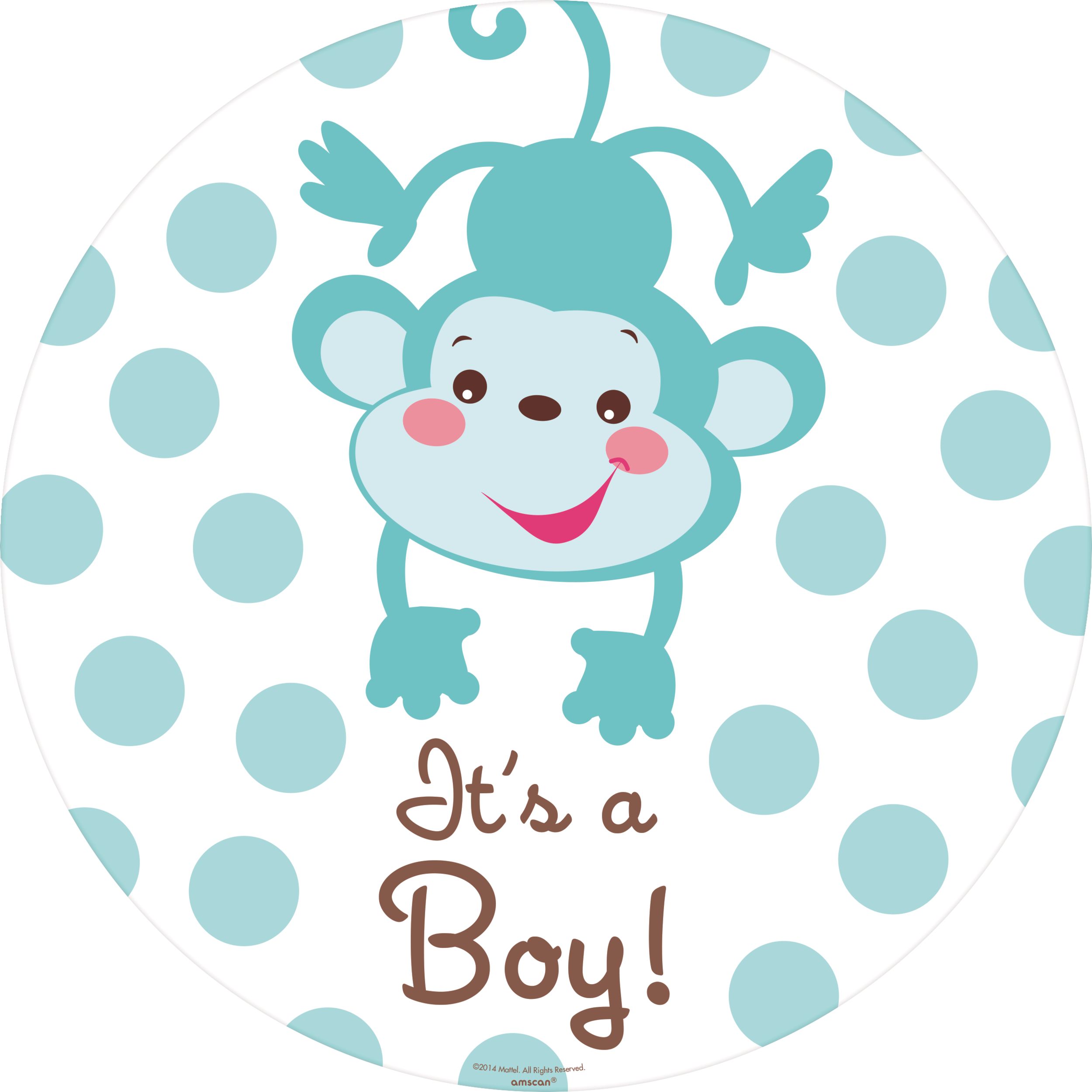 Fisher Price Baby Shower Banners, 2-pc Overhead_Flat