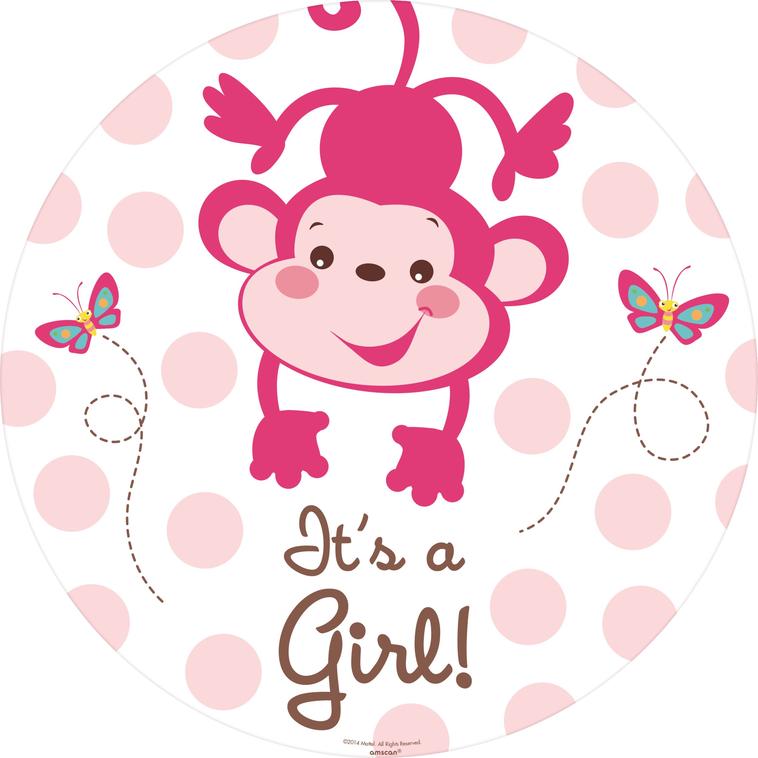 Fisher Price Baby Shower Banners, 2-pc Overhead_Flat