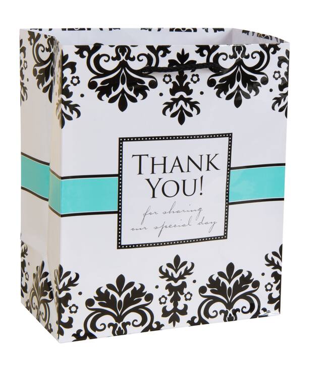 Always & Forever Thank You Gift Bags, 10-pk Front_Angled_Right