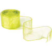 Wired Ribbons, Honeydew, 10-yd Front_Angled_Right
