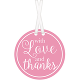 Thank You Favour Tags, 25-pk Front_Flat