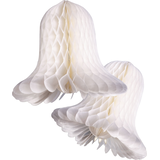 Medium Honeycomb Wedding Bells, 2-pk Composite_or_Mixed