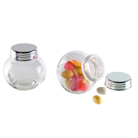 Glass Cruet Wedding Favour Containers, 12-pk Composite_or_Mixed