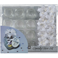 Glass Jar Wedding Favour Kit, 12-pk Front_Flat