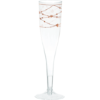 Grandes flûtes à champagne en plastique, anniversaires, fêtes prénatales,  plus, transparent, 5,5 oz, paq. 20