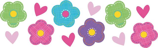 Sweet Girl 1st Birthday Confetti Front_Flat