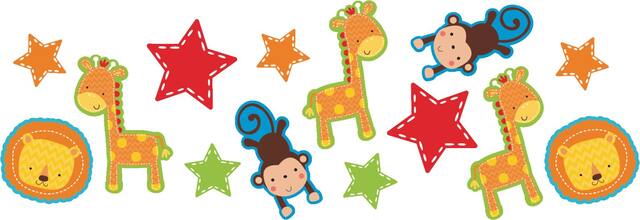 Wild at One Boy 1st Birthday Confetti Value Pack Front_Flat