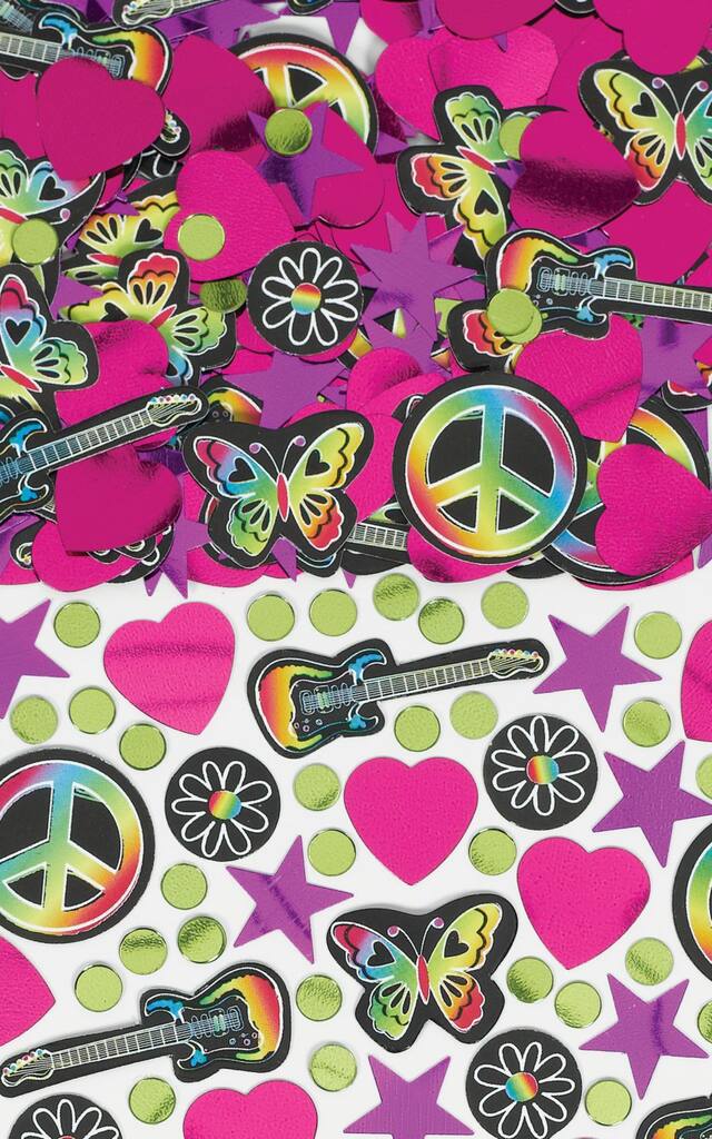 Neon Doodle Confetti, 3-pc Front_Flat