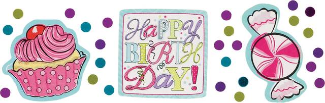 Confettis Friandises d'anniversaire Front_Flat