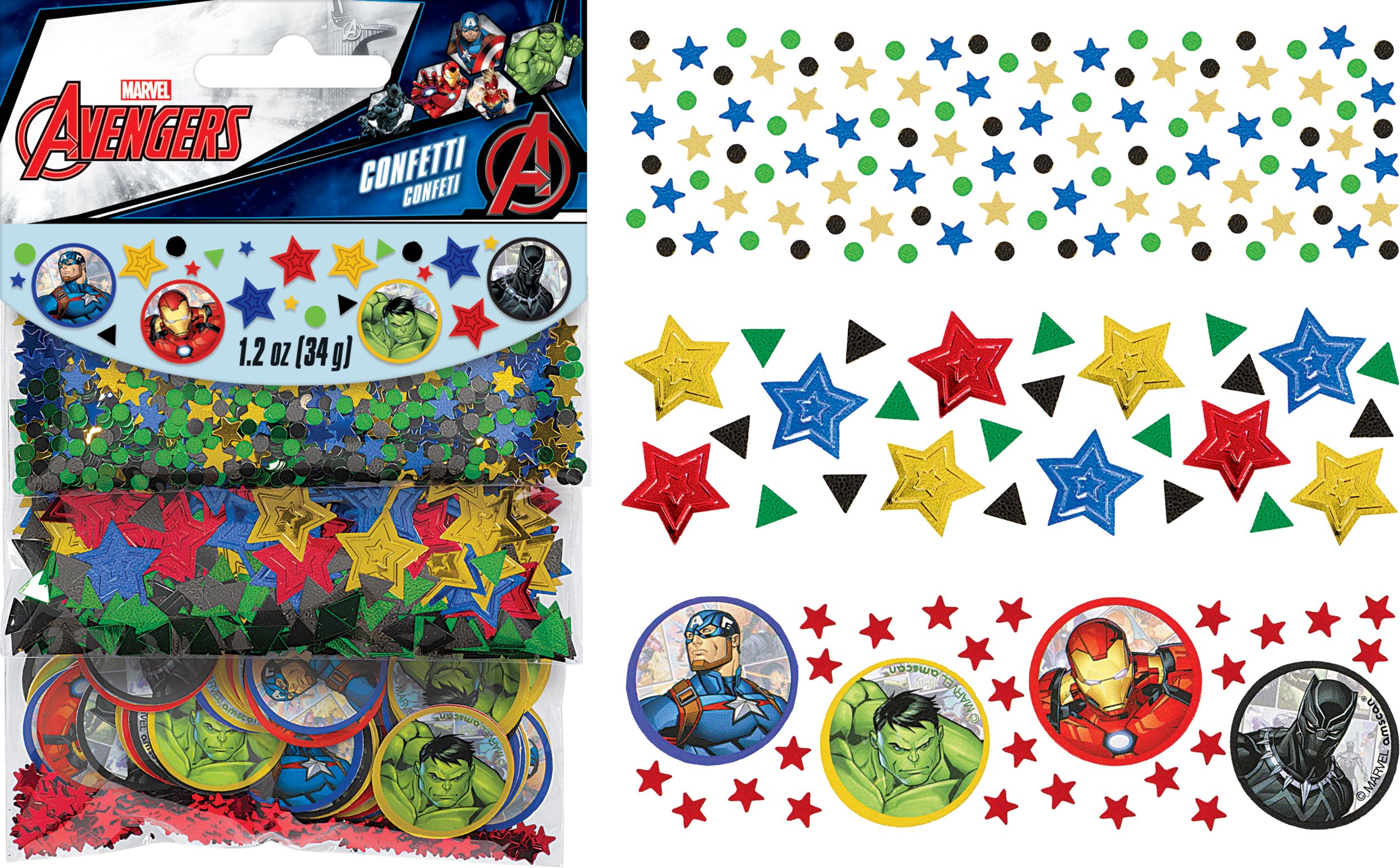 Confettis d’anniversaire Marvel Powers Unite Composite_or_Mixed