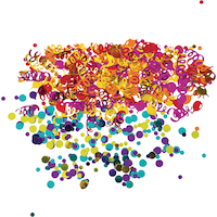 Confettis C’est la fête, paquet économique Front_Flat