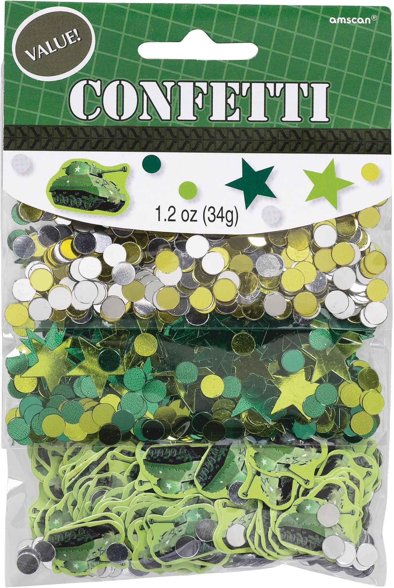 Camouflage Confetti, 1.2-oz Front_Flat