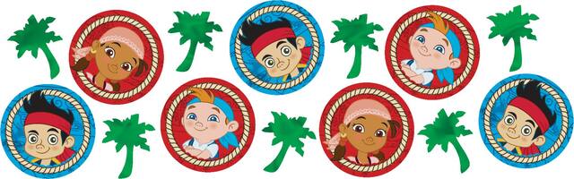 Confettis Jake et les pirates du Pays Imaginaire, 1,2 oz Front_Flat