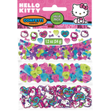Rainbow Hello Kitty Birthday Party Confetti Front_Flat