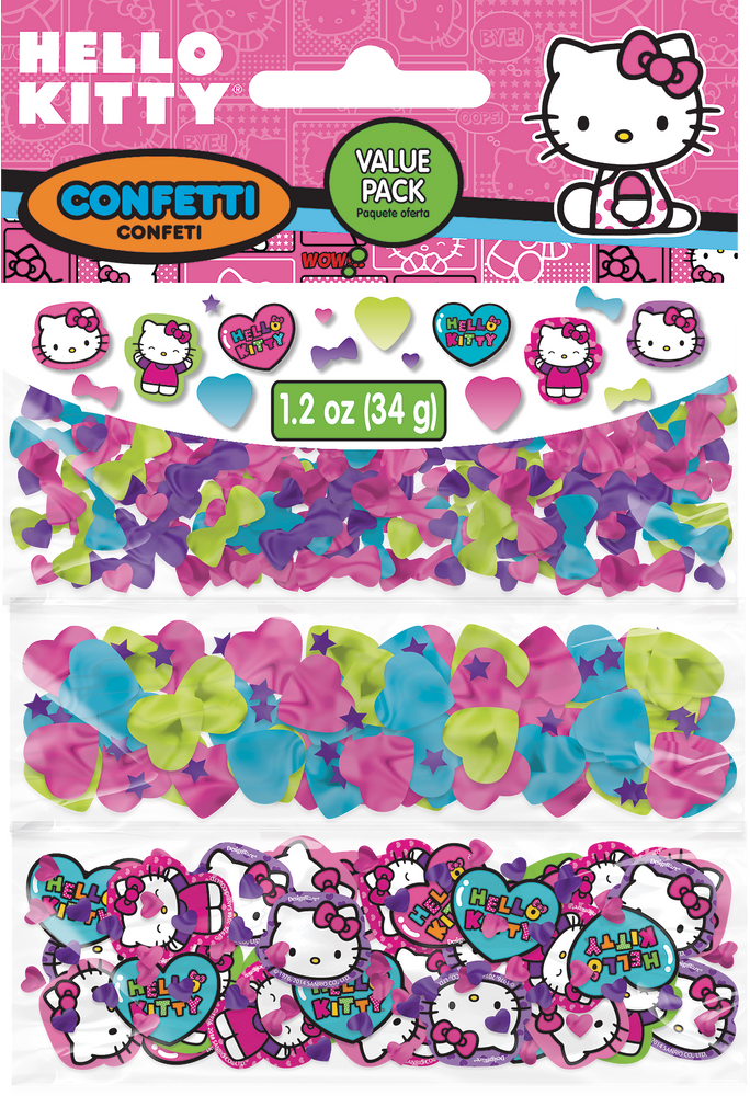 Rainbow Hello Kitty Birthday Party Confetti Canadian Tire