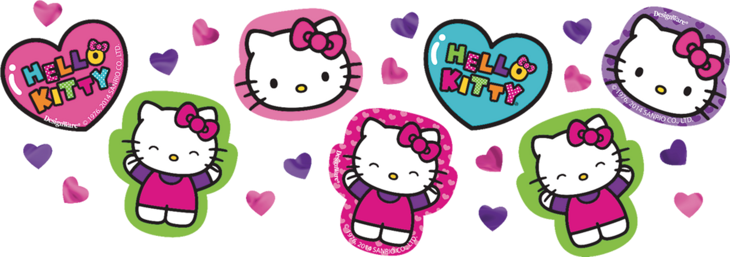 Rainbow Hello Kitty Birthday Party Confetti | Party City