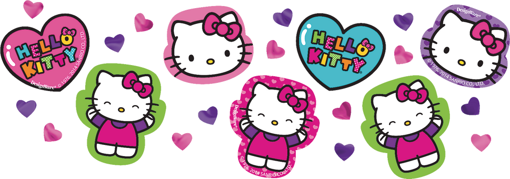 Rainbow Hello Kitty Birthday Party Confetti Canadian Tire