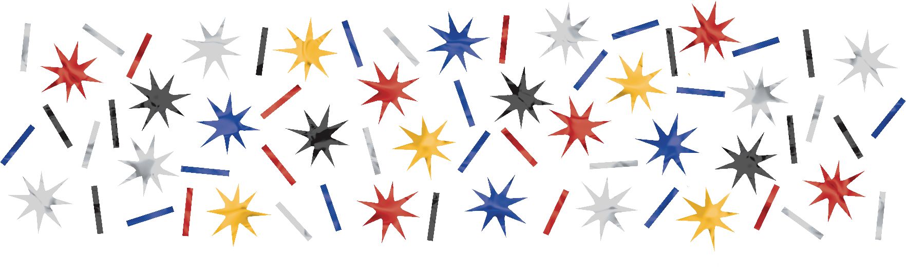 Confettis Power Rangers Front_Flat