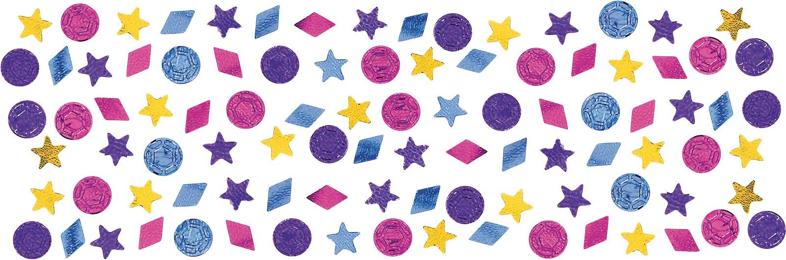 Shimmer and Shine Birthday Party Confetti Front_Flat