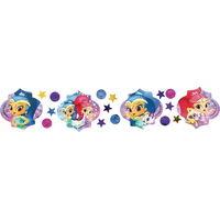 Confettis pour fête d'anniversaire Shimmer et Shine Front_Flat