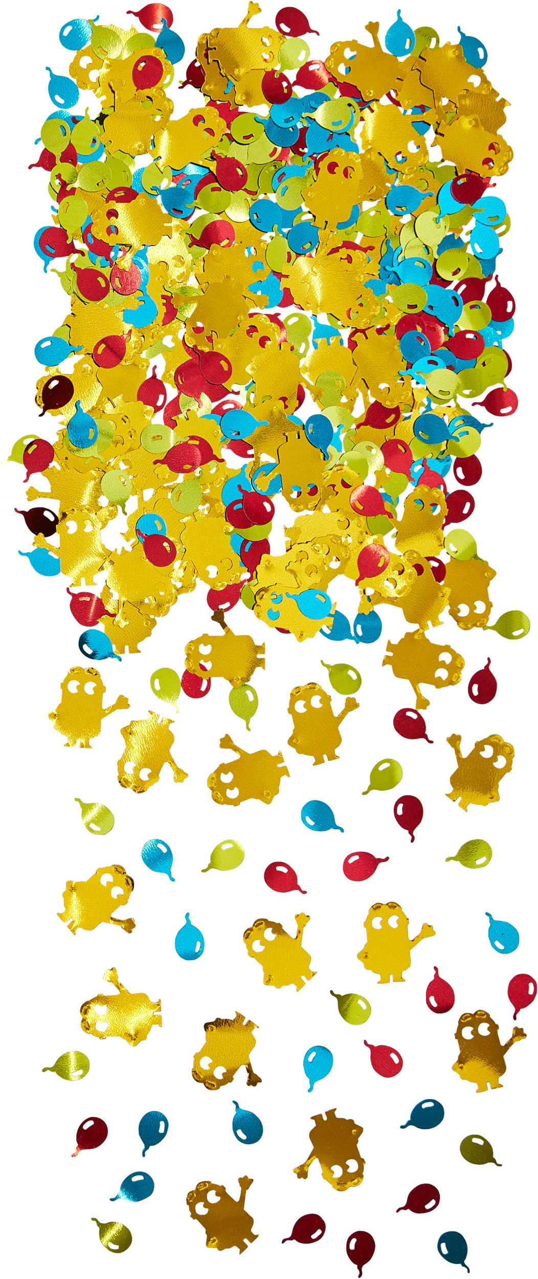 Minions Confetti Overhead_Flat