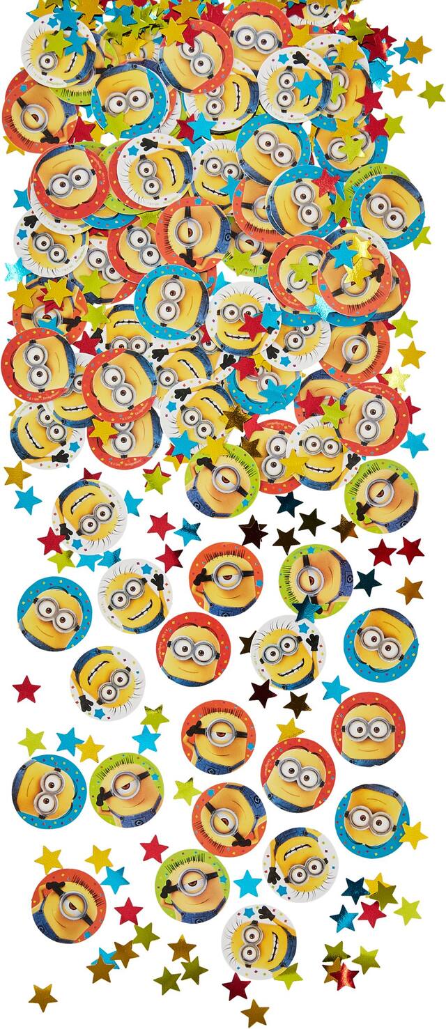Minions Confetti Overhead_Flat