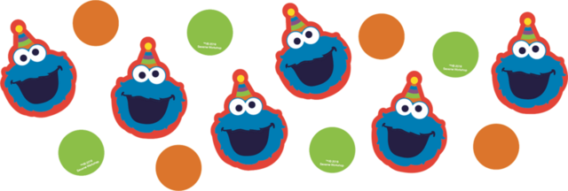 Sesame Street Elmo 1st Birthday Value Confetti Pack Party City