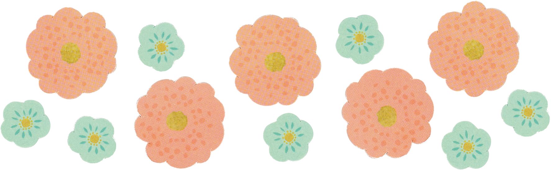 Boho Girl Birthday Party Confetti Front_Flat