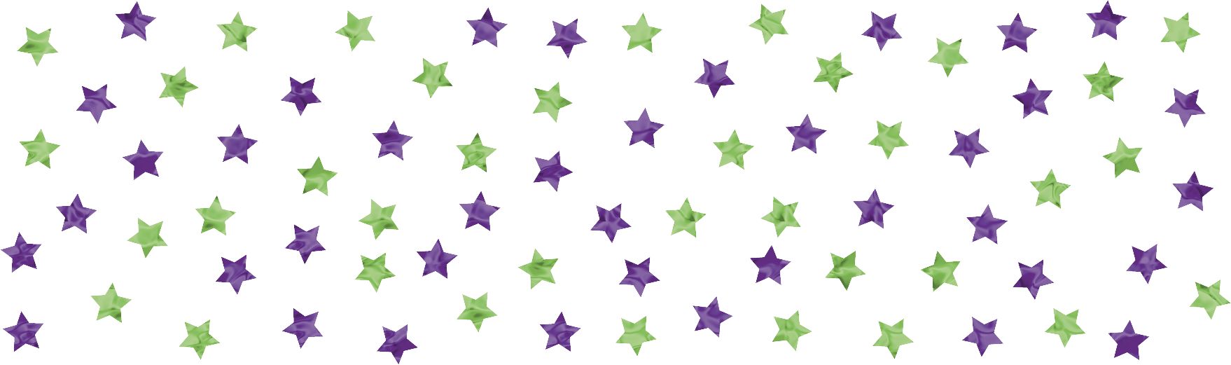 Teenage Mutant Ninja Turtles Stars & Swirls Confetti Table Scatter Decoration, Purple/Green, 1.2-oz, for Birthday Party Front_Flat