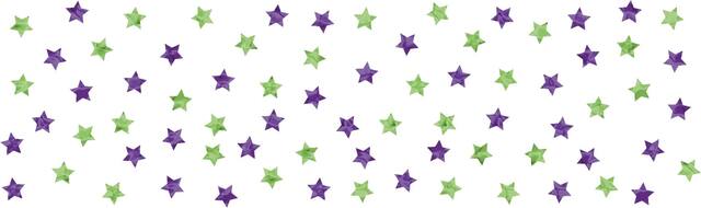 Teenage Mutant Ninja Turtles Stars & Swirls Confetti Table Scatter Decoration, Purple/Green, 1.2-oz, for Birthday Party Front_Flat