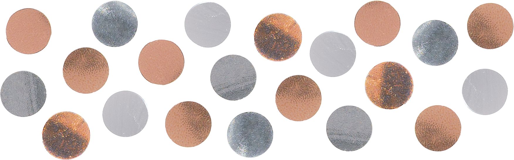 Navy Love "Better Together" Heart & Diamond Ring Confetti Table Scatter Decoration, Navy/Rose Gold, 1.2-oz, for Wedding/Engagement Front_Flat