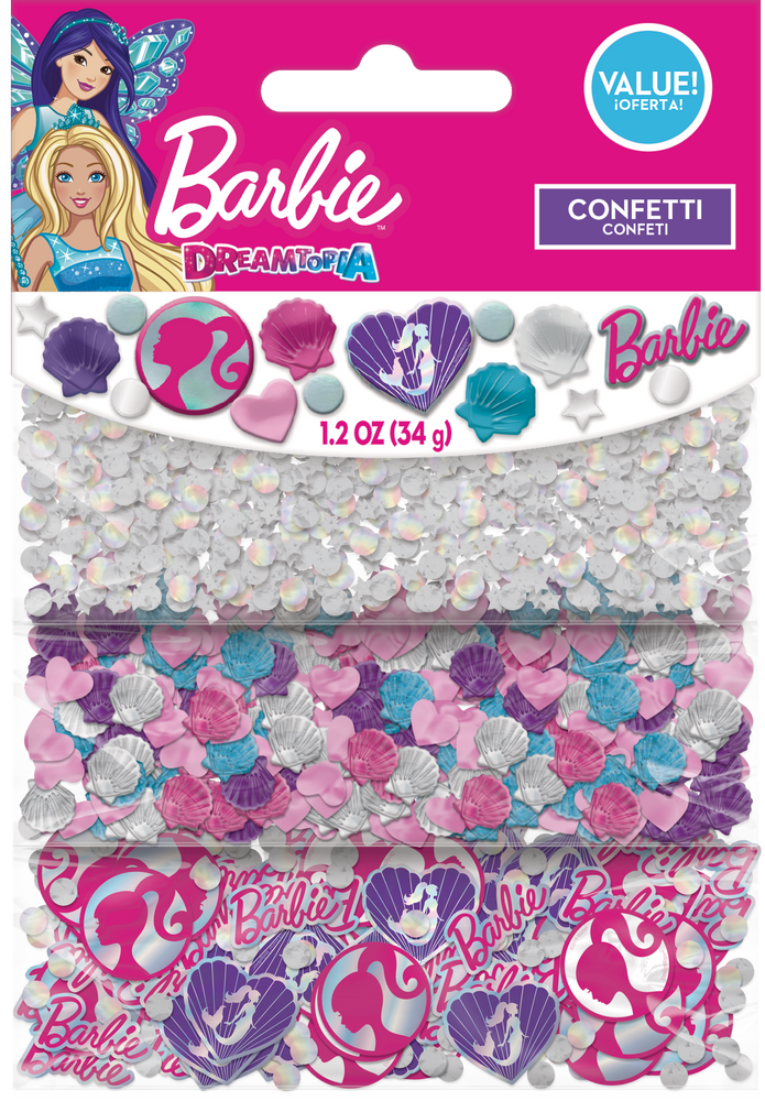 Mermaid Barbie Birthday Party Confetti | Party City