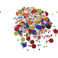 Cabana Dot Confetti, 2.5-Oz Front_Flat