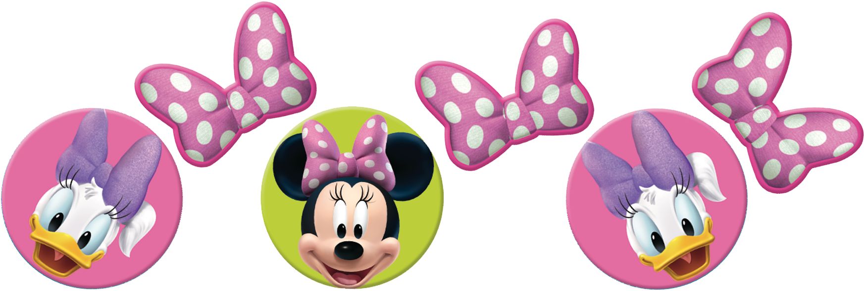 Minnie & Daisy's Bow-Tique Confetti Front_Flat