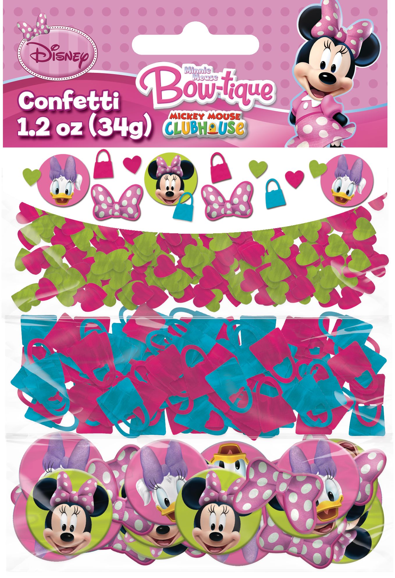 Minnie & Daisy's Bow-Tique Confetti Front_Flat