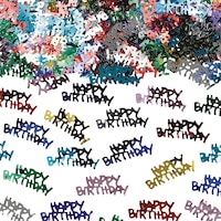 Metallic Happy Birthday Confetti Composite_or_Mixed