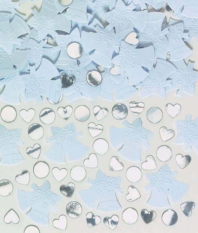 Confettis cloches de mariage CloseUp