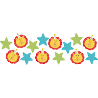 Fisher Price 1st Birthday Paper Confetti Front_Flat