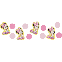 Minnie 1st Birthday Confetti, 1.2-oz Front_Flat
