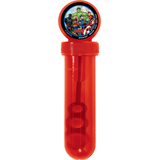 Disney Marvel Avengers Hulk/Captian America/Iron Man Bubble Wand Tubes, Red/Blue, 4-pk, Ages 3+, for Birthday/Easter/Party Favour Front_Flat
