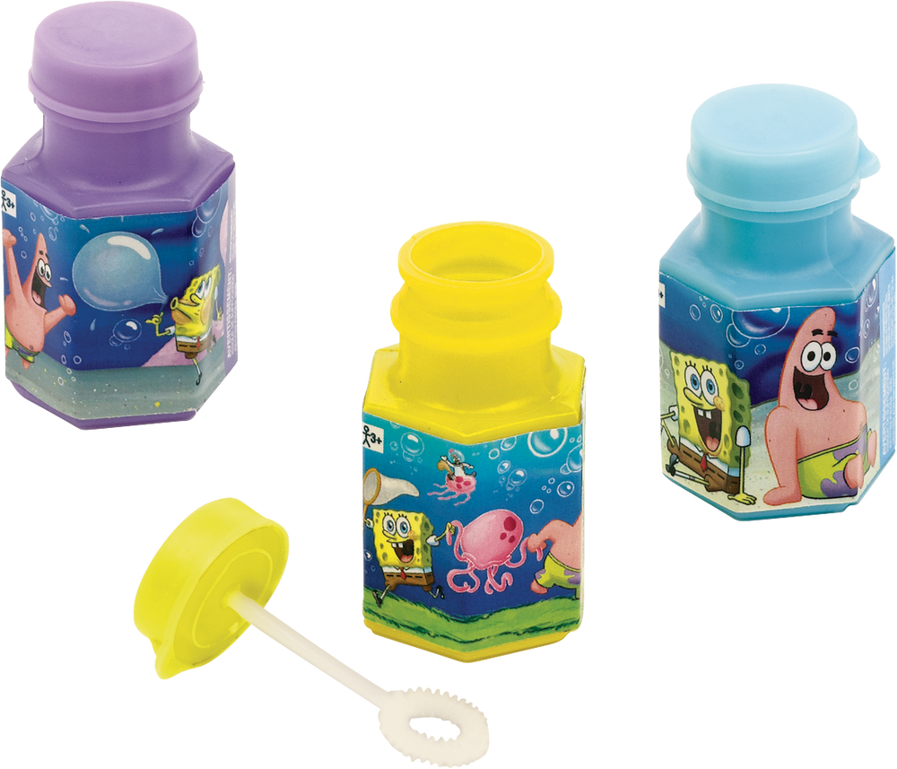 Mini Bubbles SpongeBob, 12pk Party City