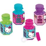 Rainbow Hello Kitty Mini Non-toxic Bubbles for Birthday Party Favours, 12-pk, Ages 3+ Composite_or_Mixed