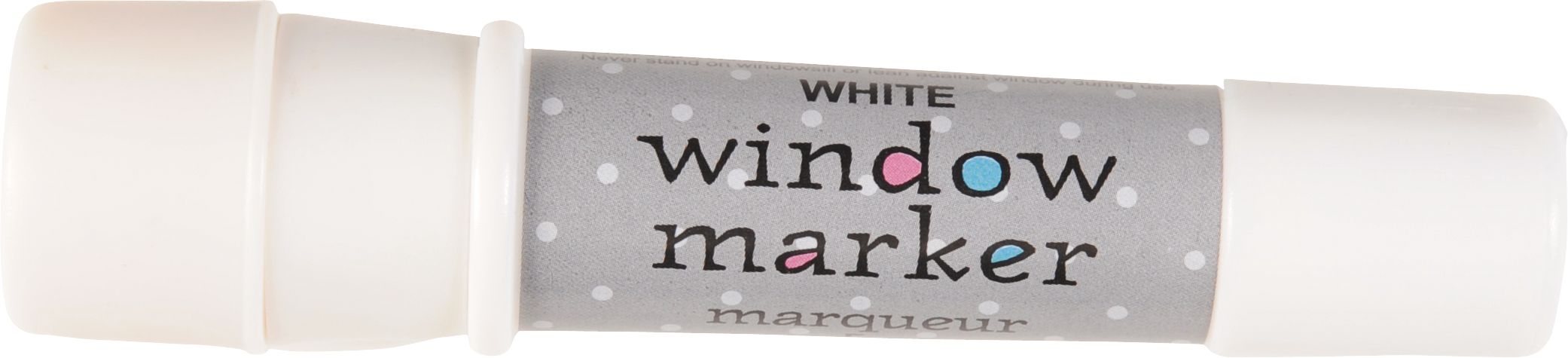 Marqueur pour fenêtre, blanc Side_Left