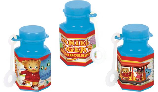 Mini Bubbles Daniel Tiger's Neighbourhood, 12-pk Composite_or_Mixed